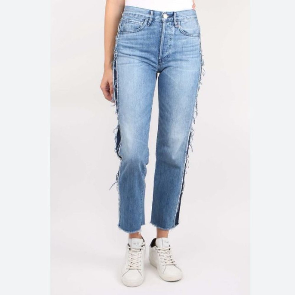 NWT 3x1 W3 CORA CROP JEANS